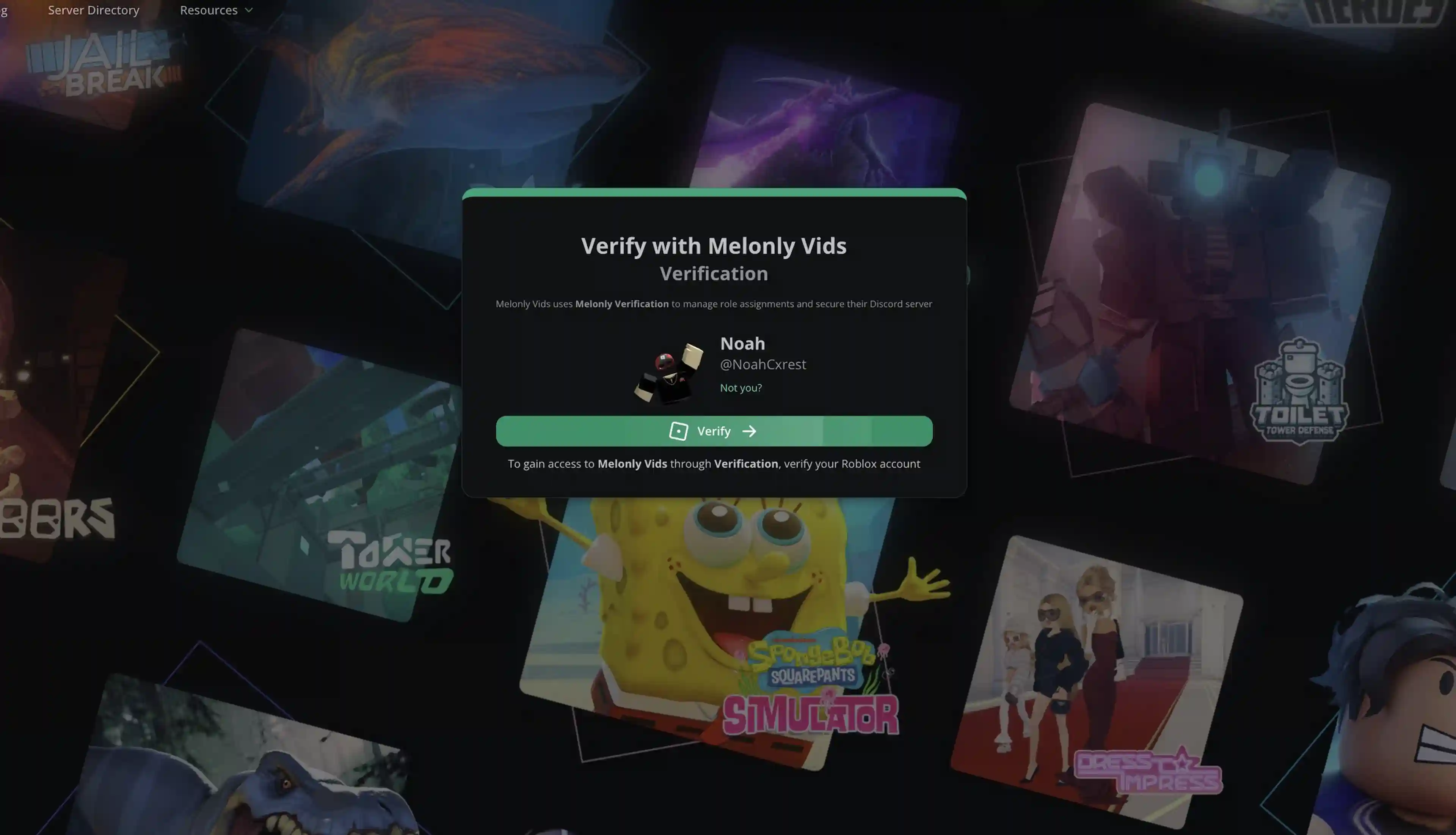 verification onboarding