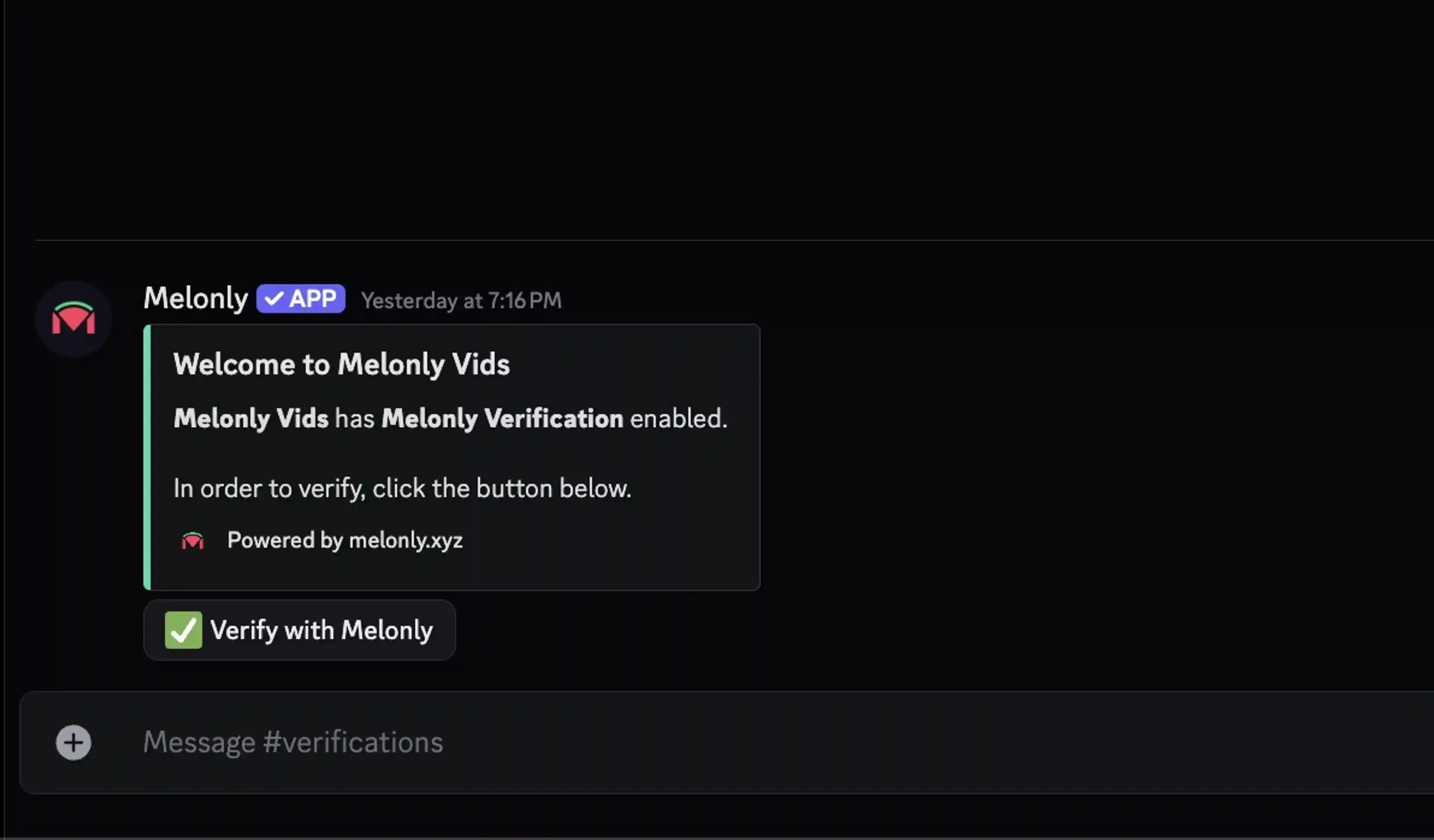 verification integration
